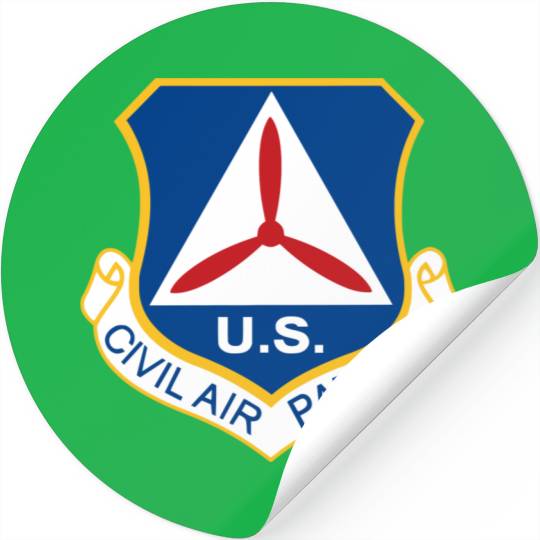 Civil Air Patrol Logo Air Force Cap Military Veter Stickers