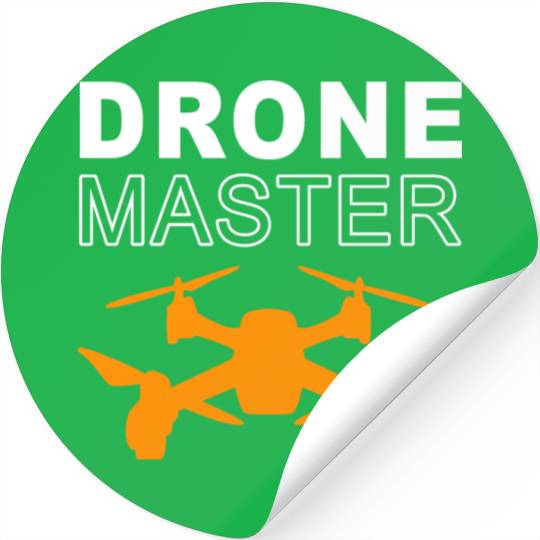 Drone Master Stickers