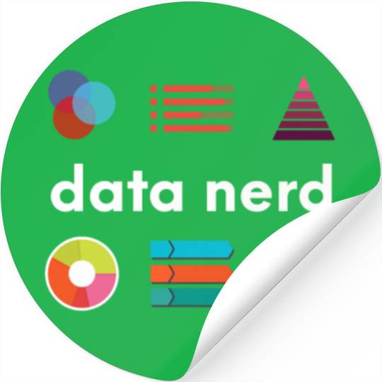 Data Nerd - Data Analyst Data Scientist - Data Stickers