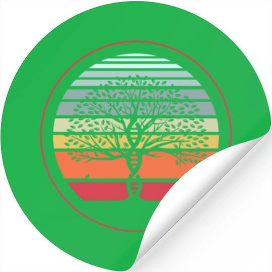 Tree of life, Tree of life Genetics, Family Stickers