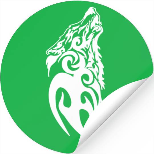 Fenrir Wolf Nordic Symbol Rune Thor Odin Norsemen Stickers