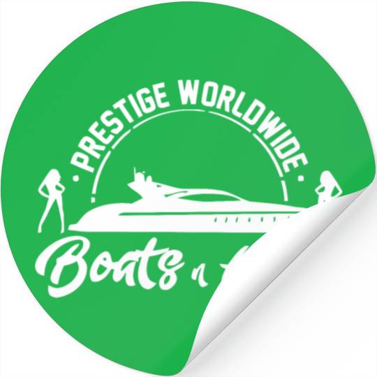 boats and hoes step brothers Stickers