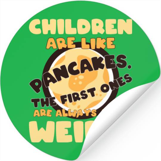 Kids big brother sister black humor sarkasm Stickers