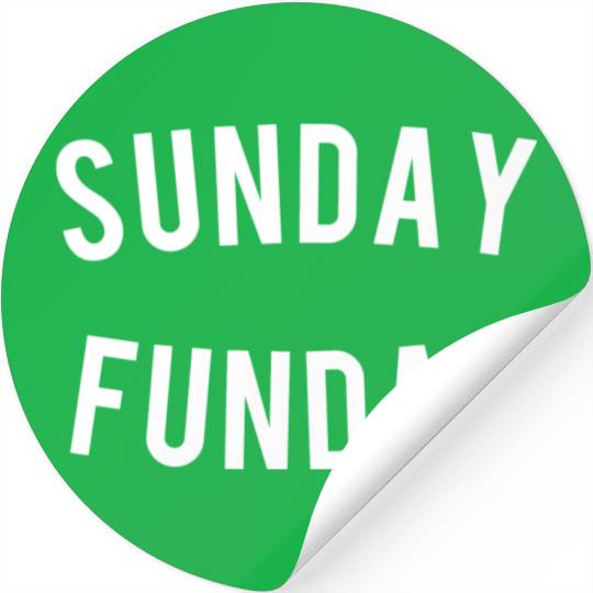 Sunday Funday Stickers