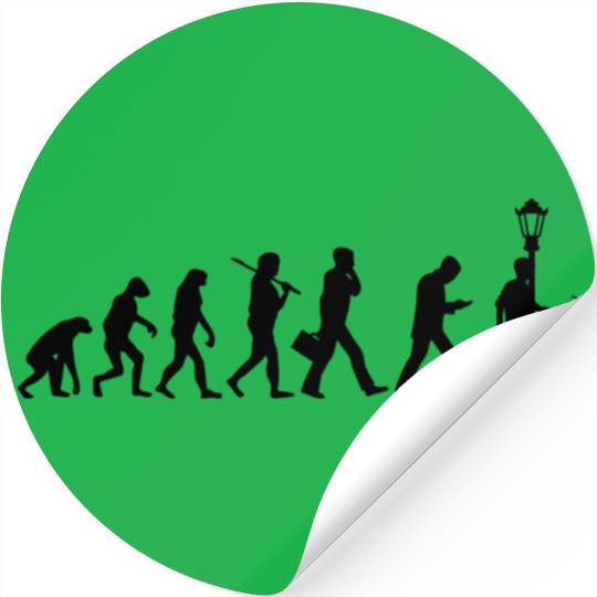 Evolution Smartphone - Funny Motif Stickers