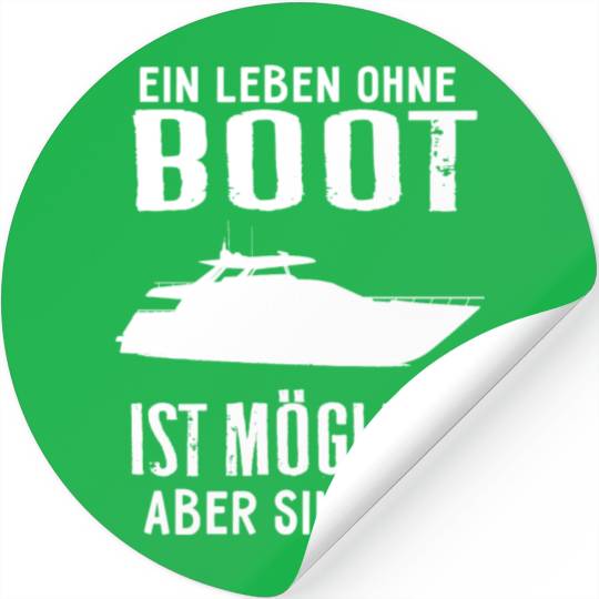 Life boat gift sailor sailboat yacht club Stickers