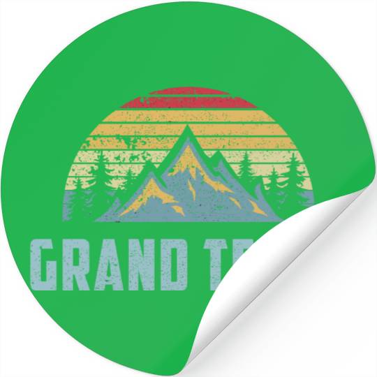 Grand Teton National Park Wyoming Mountain Sweat S Stickers