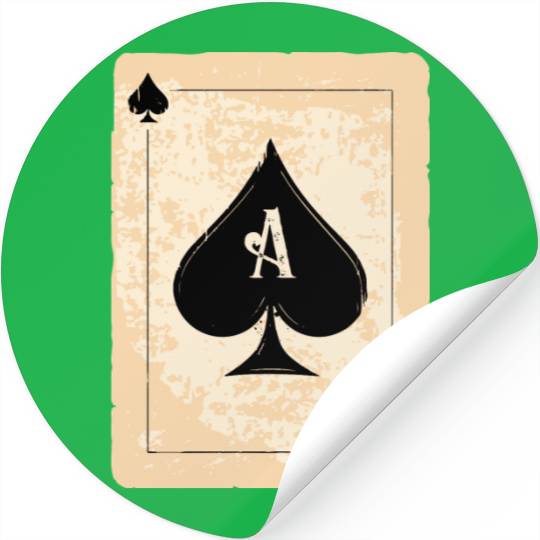 Ace of spades Stickers