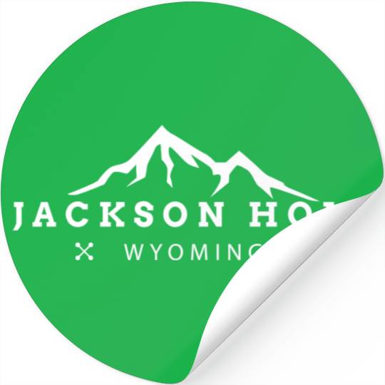 Jackson Hole Wyoming Stickers National Park Stickers M