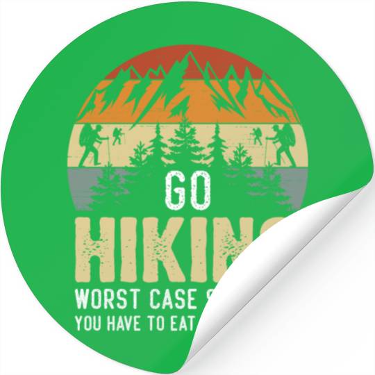 Freedom Campfire Nature Camping Stickers