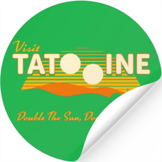 Visit Tatooine, Adventure The Mountains Are Callin Stickers