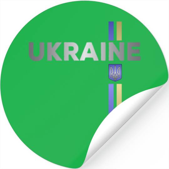 Ukraine Made in Ukrainian slavs Soviet Union Stickers