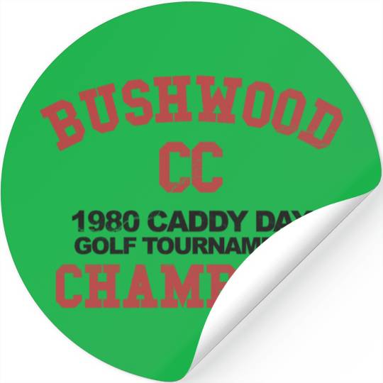 Bushwood Caddyshack Stickers