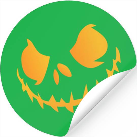 PUMPKIN FACE Stickers