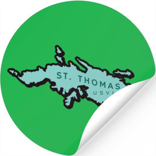 st thomas usvi Stickers