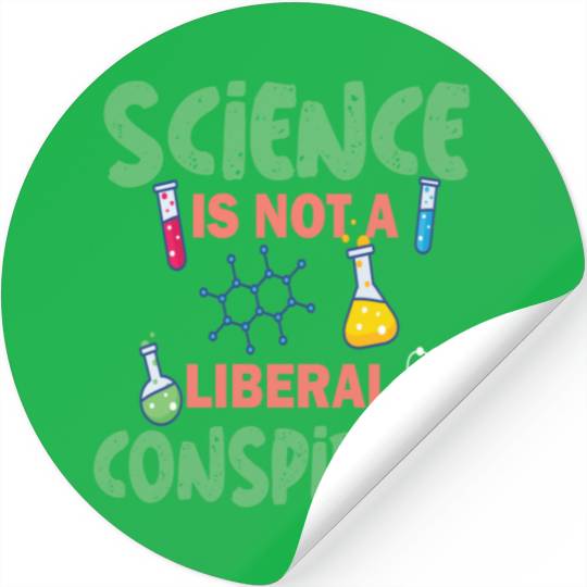 science not conspiracy science conspiracy Stickers