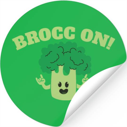 Broccoli Stickers