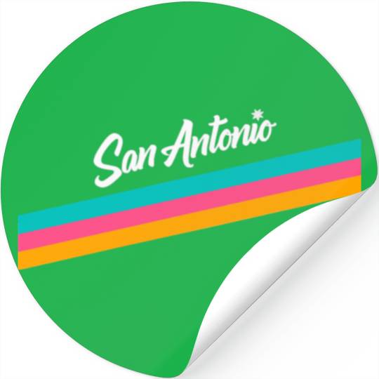 San Antonio Spurs logo Stickers