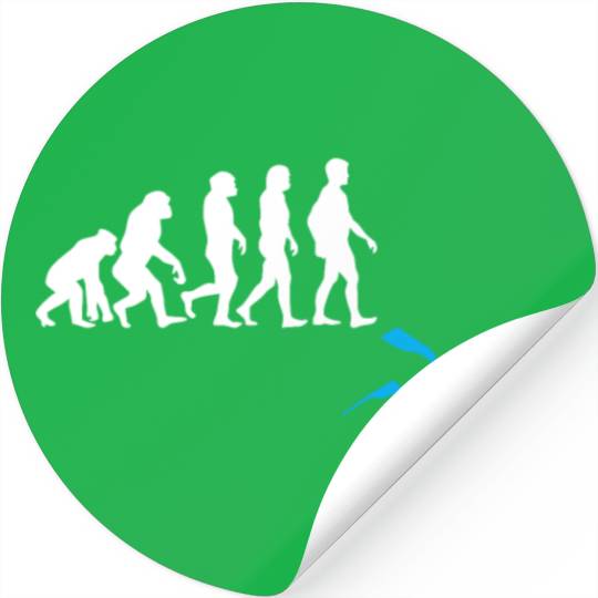 Diving Evolution Stickers