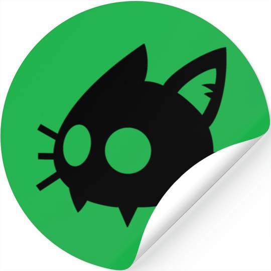 cat face Stickers