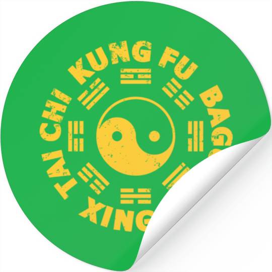 Kung Fu Tai Chi Xing Yi Bagua Chinese Martial Arts Stickers