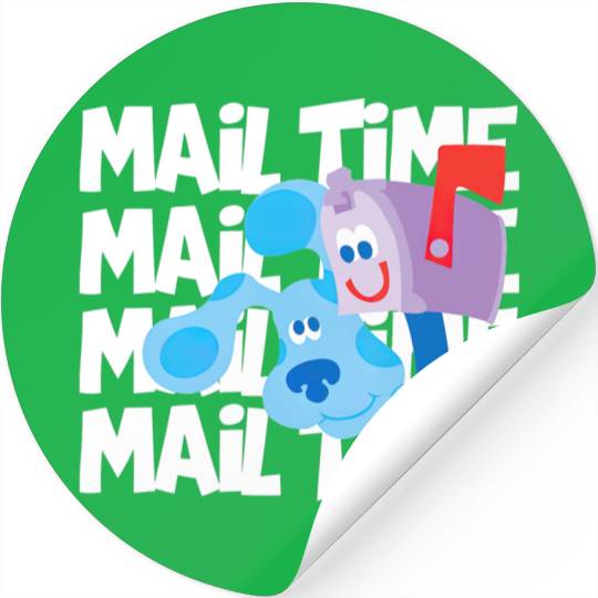 Mail Time With Blues Clues Stickers