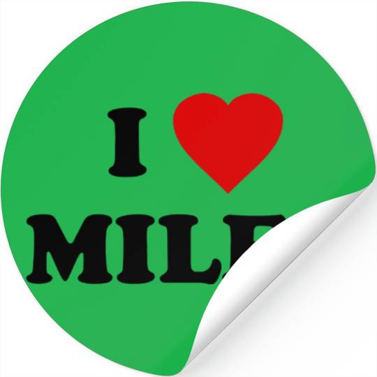 I Love Milfs Stickers
