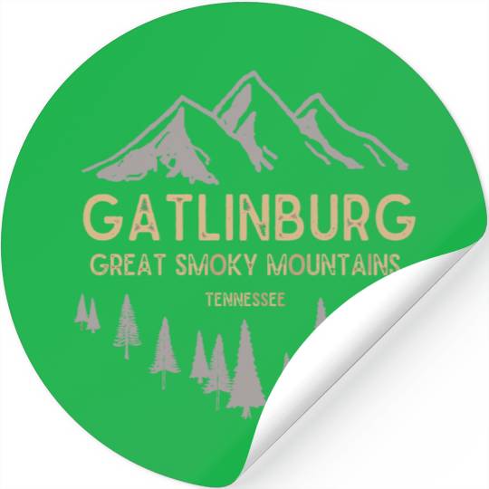 Gatlinburg Tennessee Great Smoky Mountains Stickers