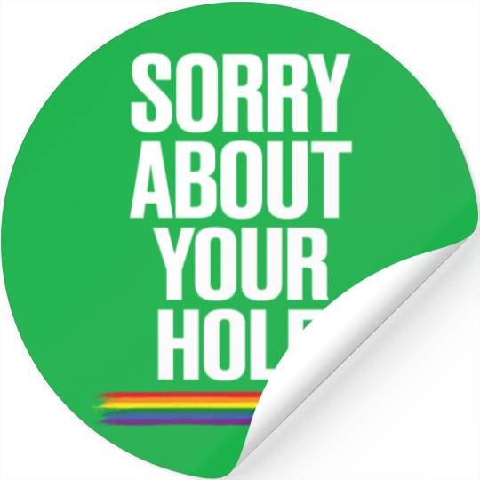 Gay Couple Homosexual LGBTQ Queer Pride Stickers