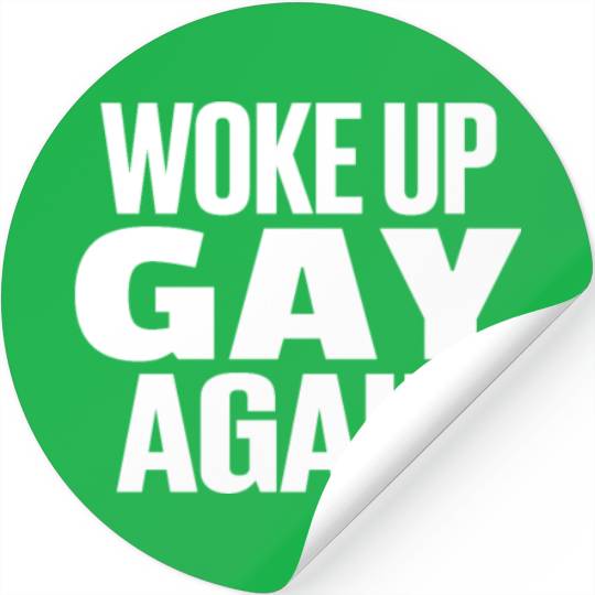 Gay Couple Homosexual LGBTQ Queer Pride Stickers