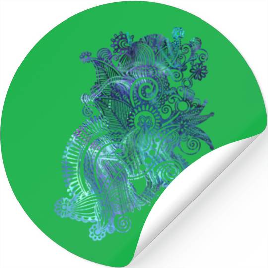 Abstract Stickers