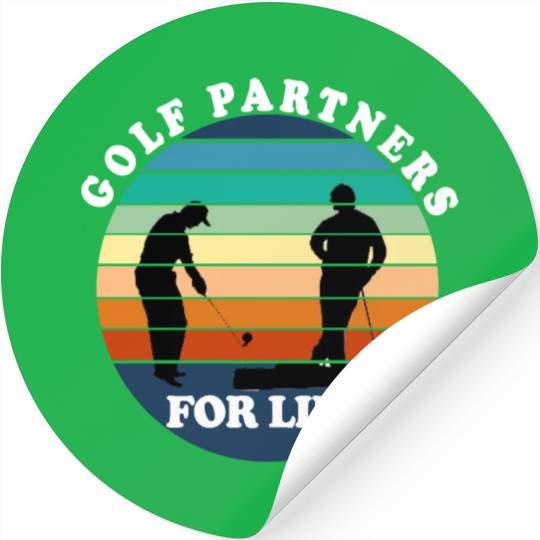 golf partners for life Stickers