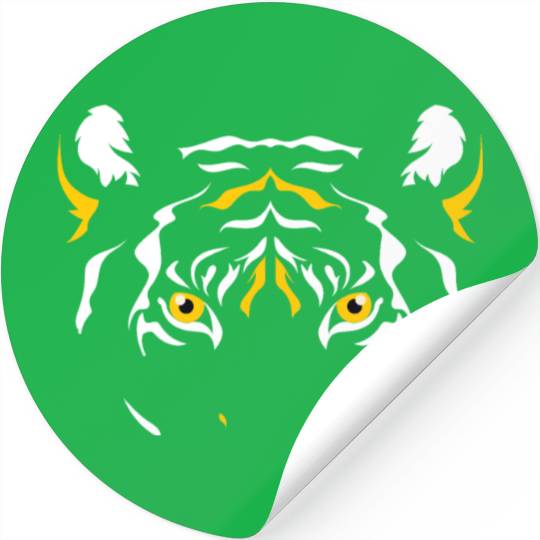 Tiger Face Stickers