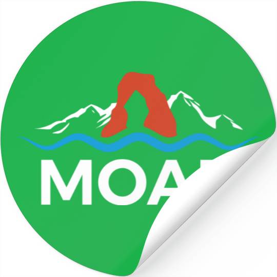 Moab Moab Utah Arches National Park Stickers