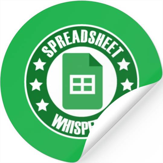 Spreadsheet Whisperer Excel Accountant Accounting Stickers