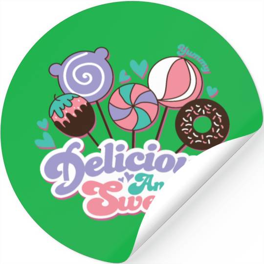 Delicious and Sweet Stickers