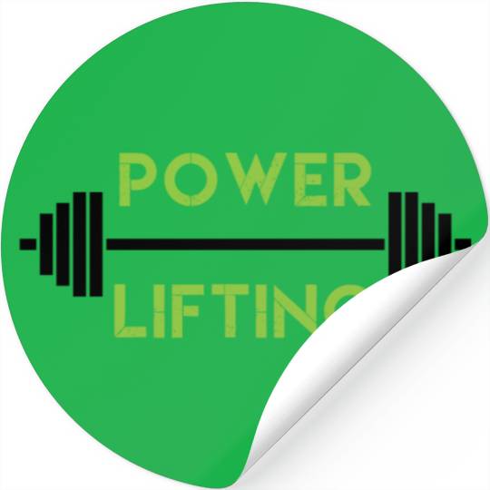 Weightlifting, Power Lifting, Weight Training, Wei Stickers