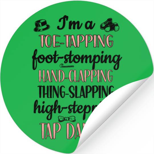 Tap Dance Gifts Tap Dancing Lover Dance Teacher Stickers