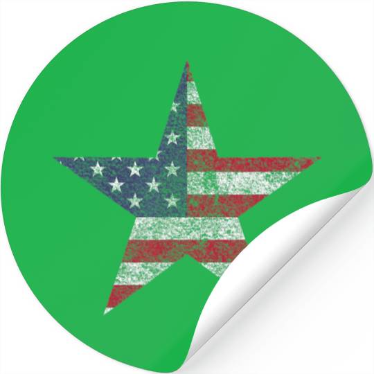 AMERICAN STAR US USA FLAG STARS AND STRIPES Stickers