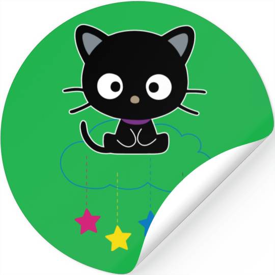 Chococat Clouds Sweat Stickers