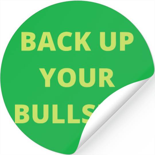 eddie hall back up your bull Stickers