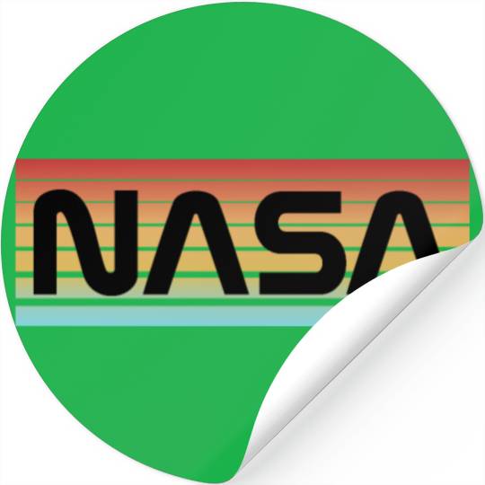 NASA Vintage Style Stickers