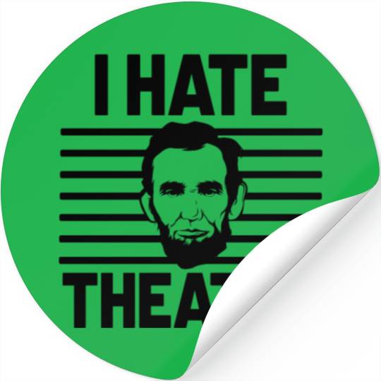US History Abraham Lincoln History Teacher Gift Stickers