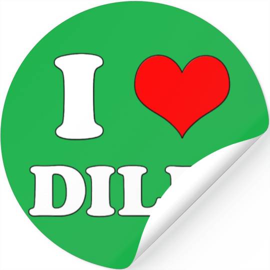 I Love DILFs Gift Idea Stickers