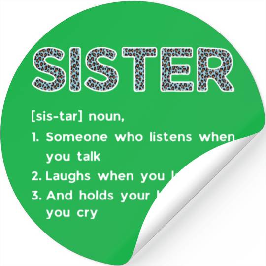 Sister Definition Stickers