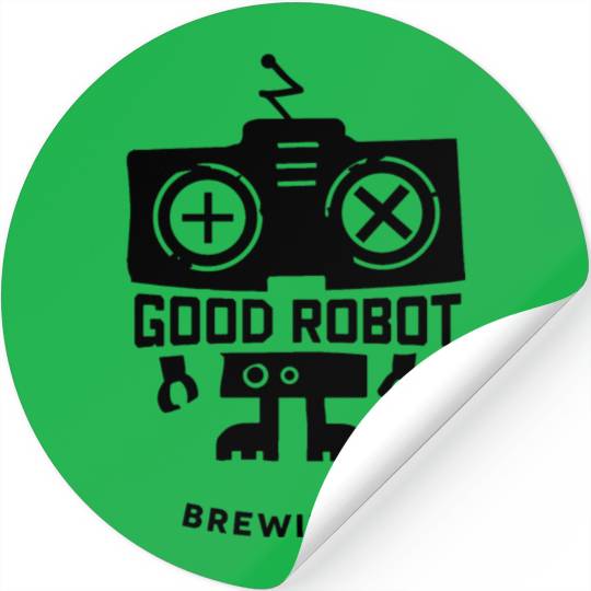 good robot Character Stickers
