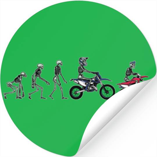 Motocross Evolution Stickers
