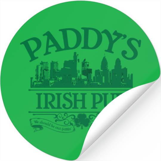 It'S Always Sunny In Philadelphia Paddy’S Irish Pu Stickers