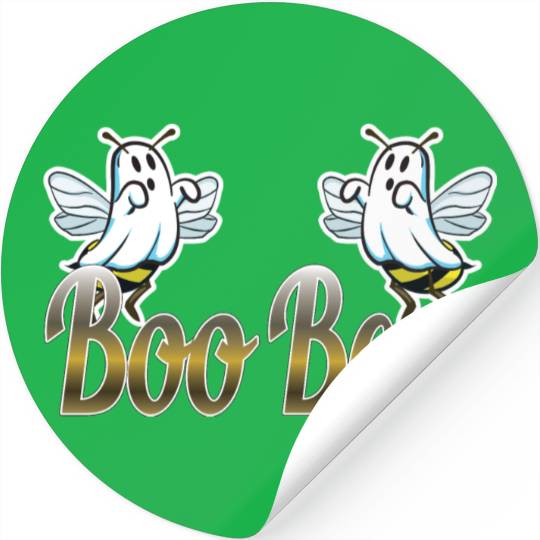 Boo Bees funny ambiguous gift Stickers