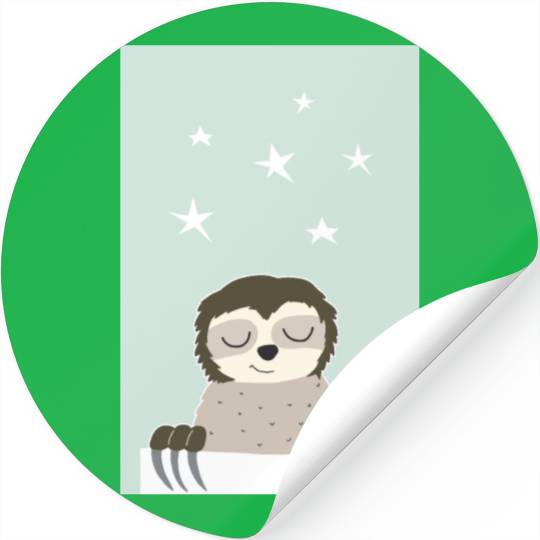Sloth Dreams Stickers